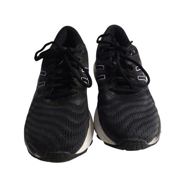 ASICS Women's Gel-Nimbus 22 Running Shoes Black Purple Sneakers Size 9 - Picture 3 of 9